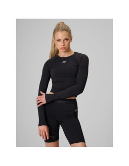 Longsleeve treningowy slim szybkoschnący damski 4f 4fwaw26tflof595-20s