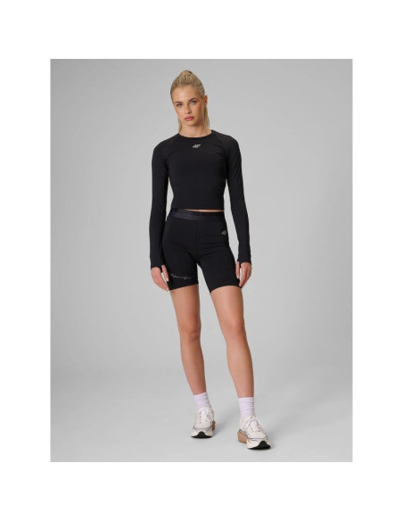 Longsleeve treningowy slim szybkoschnący damski 4f 4fwaw26tflof595-20s