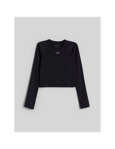 Longsleeve treningowy slim szybkoschnący damski 4f 4fwaw26tflof595-20s