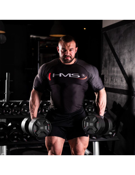 Hpc set zestaw hantli poliuretanowych 2 x 40 - 50 kg cpu (450 kg) hms